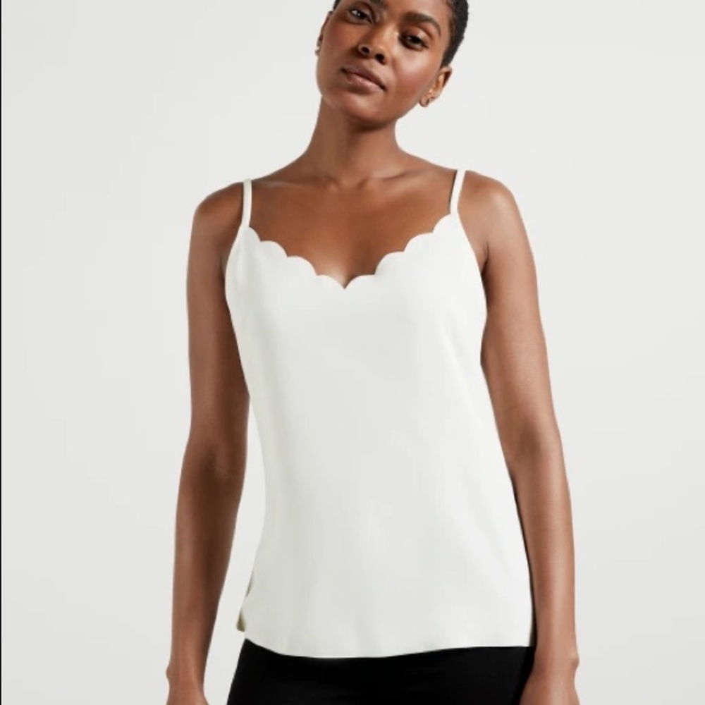 Ted Baker Scalloped neckline Cami S